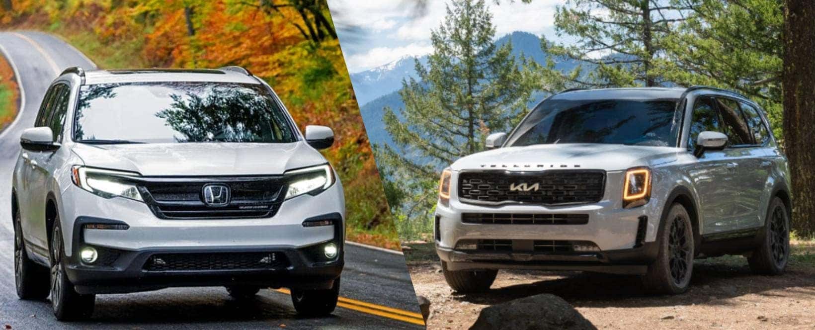 2022 Honda Pilot vs the Kia Telluride – Which is right for you?