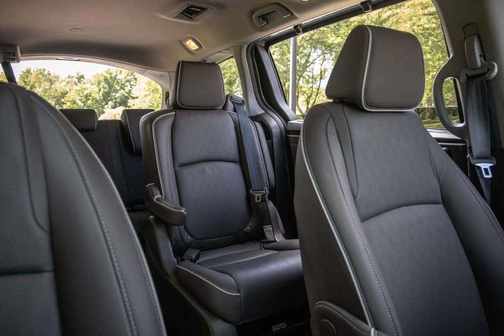 new honda odyssey van interior features