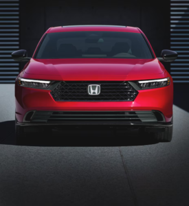 a red honda accord