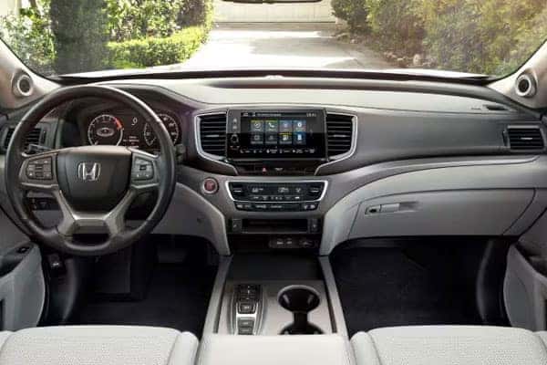 Honda Ridgeline interior view