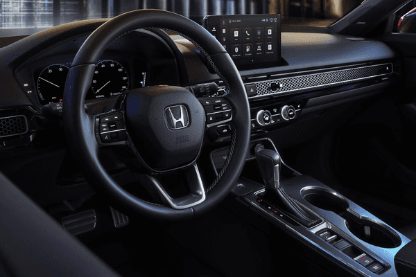 2026 Honda Civic Hatchback Hybrid interior view