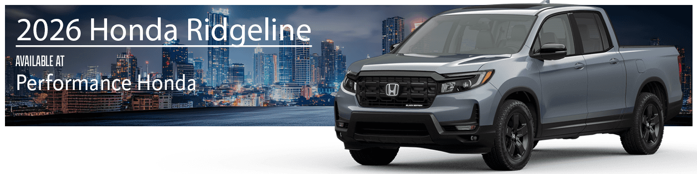 2026 Honda Ridgeline Black Edition At Performance Honda
