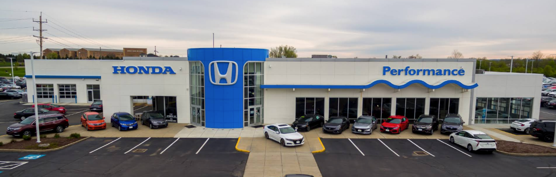 Exterior View of Performance Honda